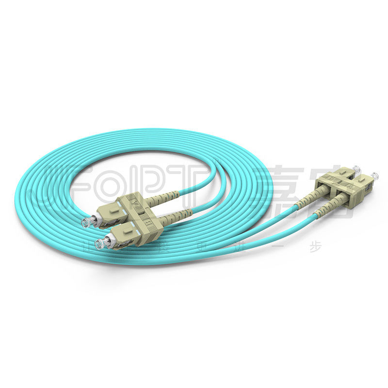SC/UPC - SC/UPC ডুপ্লেক্স প্যাচ কর্ড মাল্টিমোড OM1 OM2 OM3 OM4 OM5 YOFC কর্নিং ফাইবার