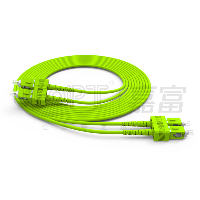 SC/UPC - SC/UPC ডুপ্লেক্স প্যাচ কর্ড মাল্টিমোড OM1 OM2 OM3 OM4 OM5 YOFC কর্নিং ফাইবার