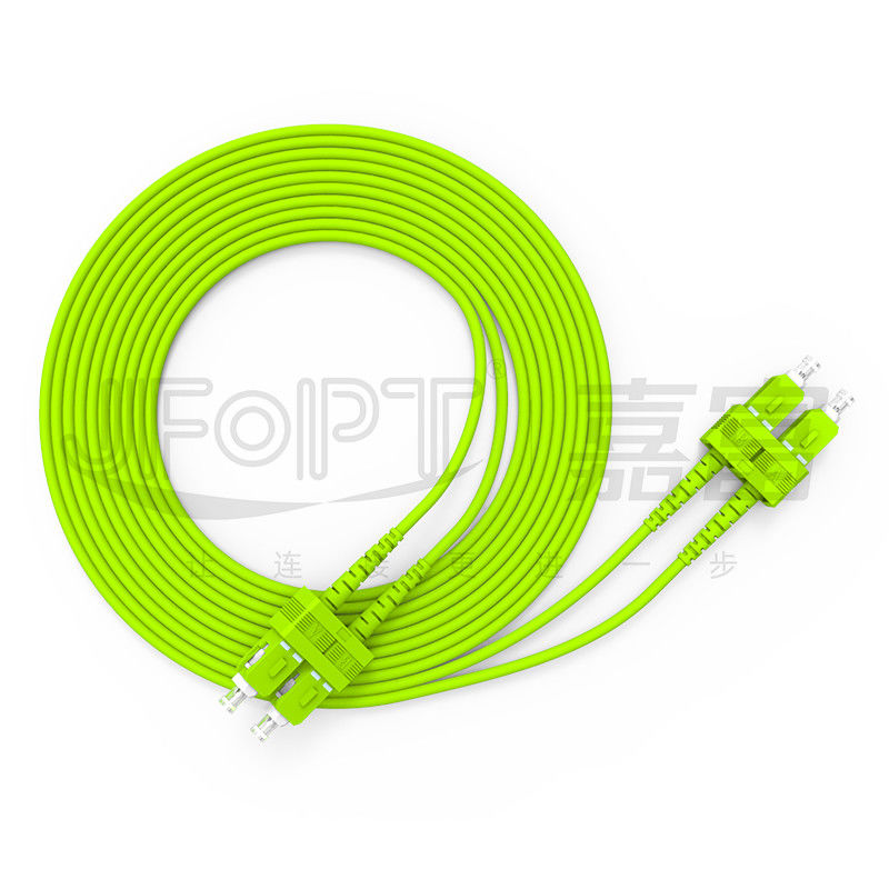 SC/UPC - SC/UPC ডুপ্লেক্স প্যাচ কর্ড মাল্টিমোড OM1 OM2 OM3 OM4 OM5 YOFC কর্নিং ফাইবার