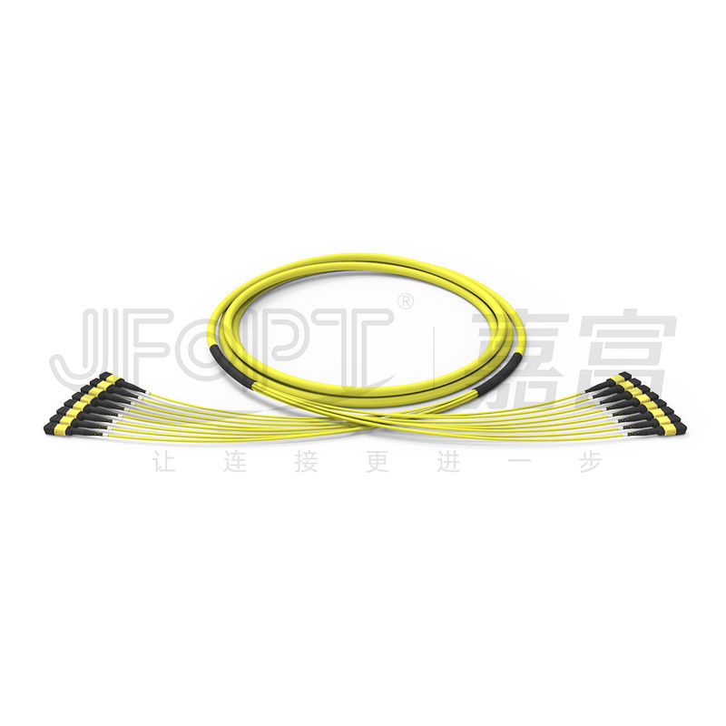 G657A1 বেন্ড সংবেদনশীল MPO ফাইবার অপটিক কেবল 96 কোর 8 ইউনিট 12 ফাইবার একক মোড OS2 কম ক্ষতি