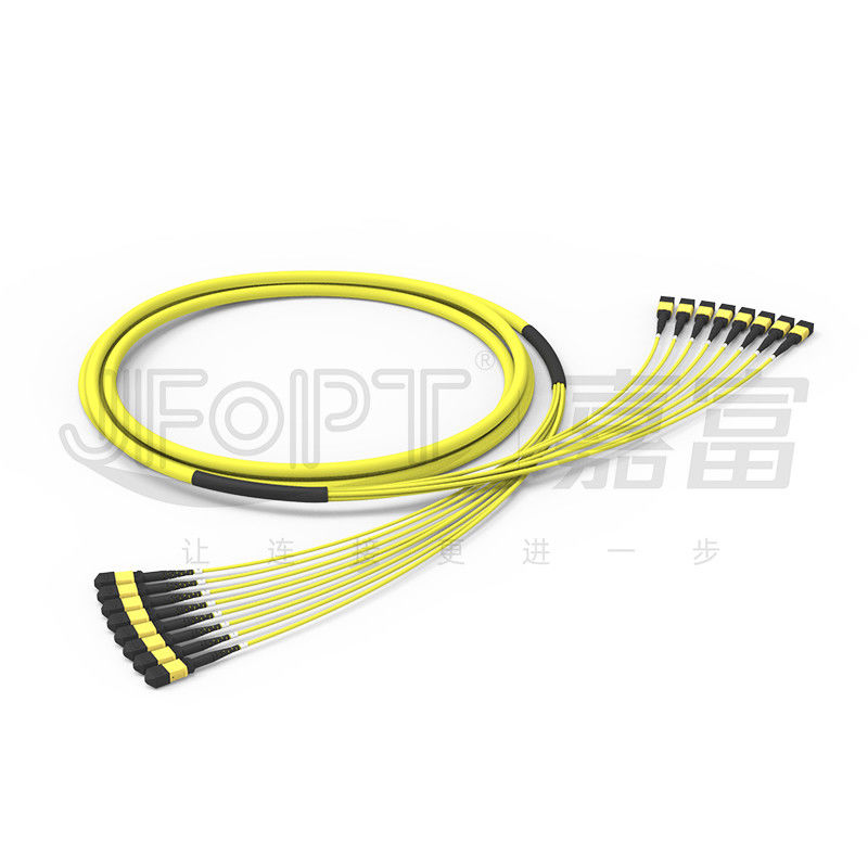G657A1 বেন্ড সংবেদনশীল MPO ফাইবার অপটিক কেবল 96 কোর 8 ইউনিট 12 ফাইবার একক মোড OS2 কম ক্ষতি
