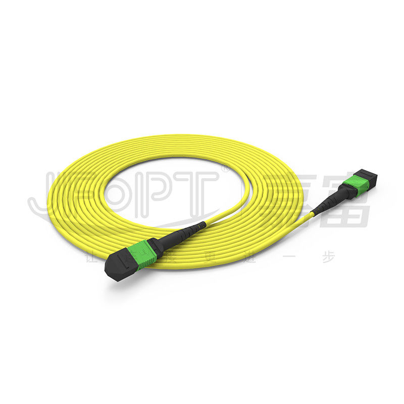 OFNP শিখা প্রতিরোধক MPO ট্রাঙ্ক কেবল 2.0mm-5.0mm PVC ফাইবার অপটিক ট্রাঙ্ক