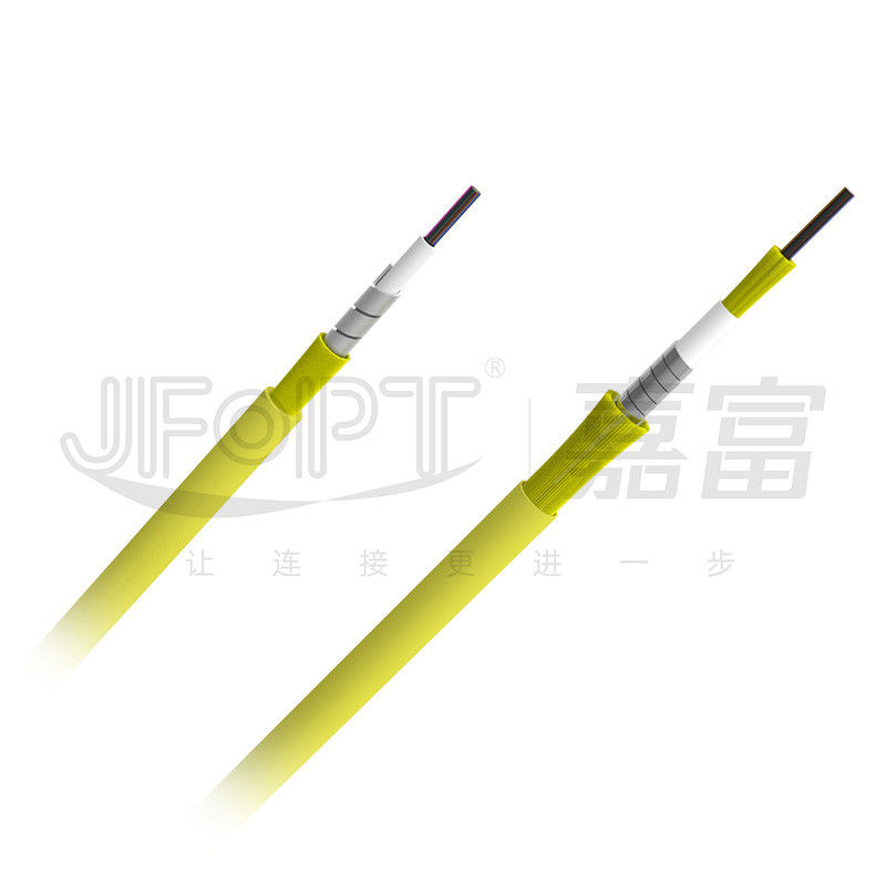 বর্মযুক্ত ট্রাঙ্ক জাম্পার 12-কোর একক মোড G657A1/G657A2 স্ট্যান্ডার্ড ক্ষতি/নিম্ন ক্ষতি